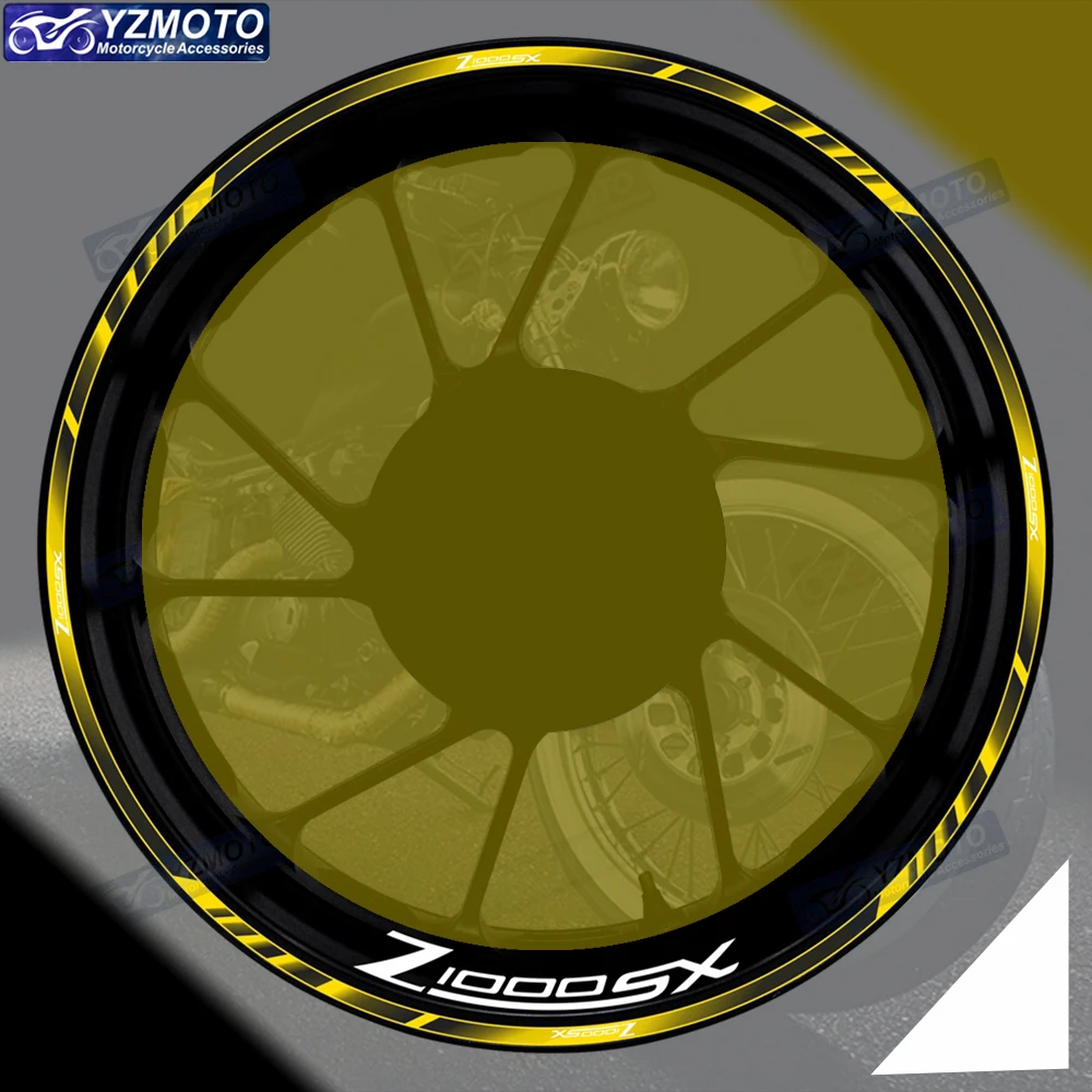 Для мотоцикла Z1000SX Z1000 SX 17-дюймовая наклейка на переднюю и заднюю ступицу колеса, гоночная светоотражающая модифицированная декоративная наклейка на обод
Для мотоцикла Z1000SX Z1000 SX 17-дюймовая наклейка на переднюю и заднюю ступицу колеса, гоночная светоотражающая модифицированная декоративная наклейка на обод