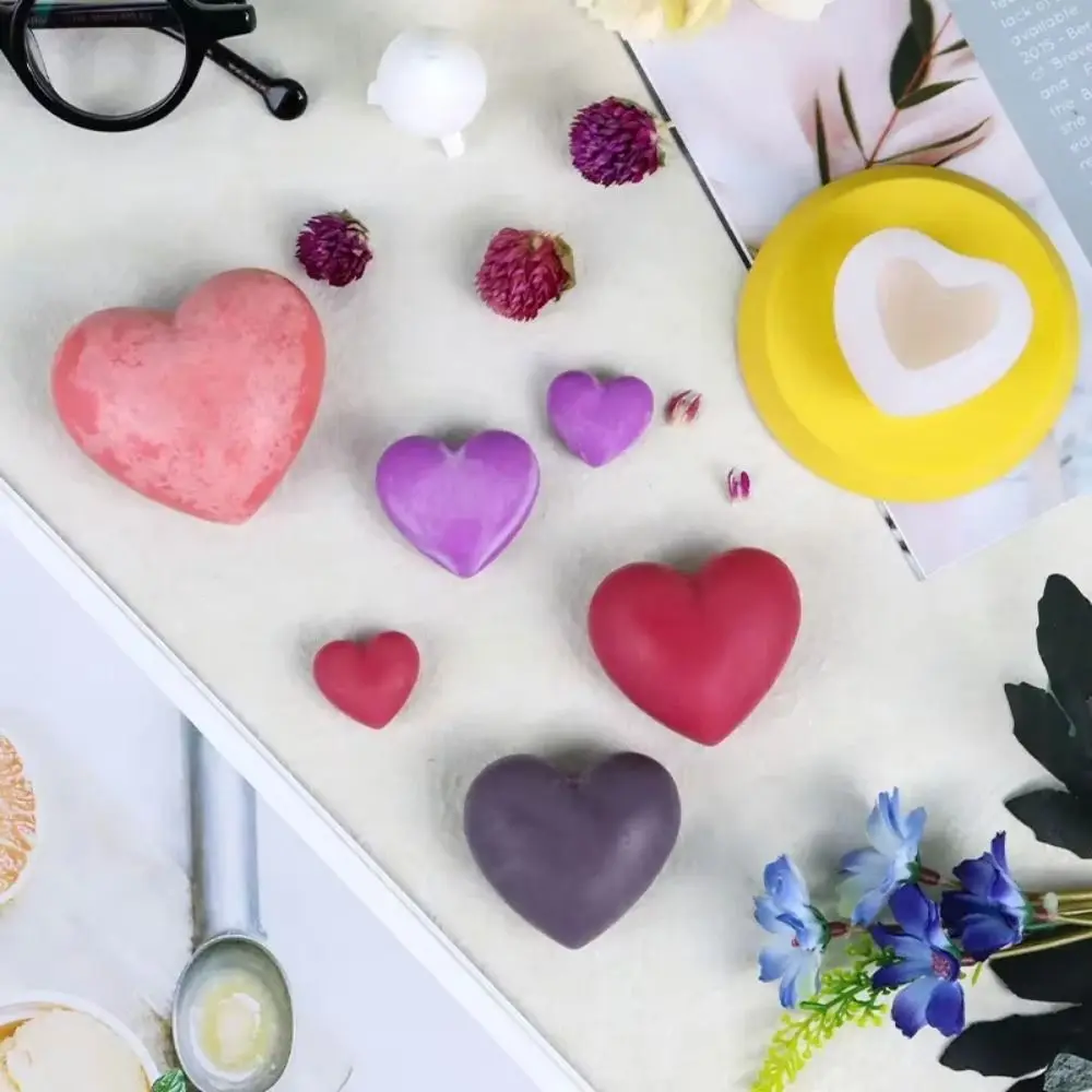 Flexible Heart Shape 3D Heart Cake Mold S/M/L Flexible Chocolate Baking Mold Easy Demold Non-Stick Love Heart Mold Soap Making
Flexible Heart Shape 3D Heart Cake Mold S/M/L Flexible Chocolate Baking Mold Easy Demold Non-Stick Love Heart Mold Soap Making