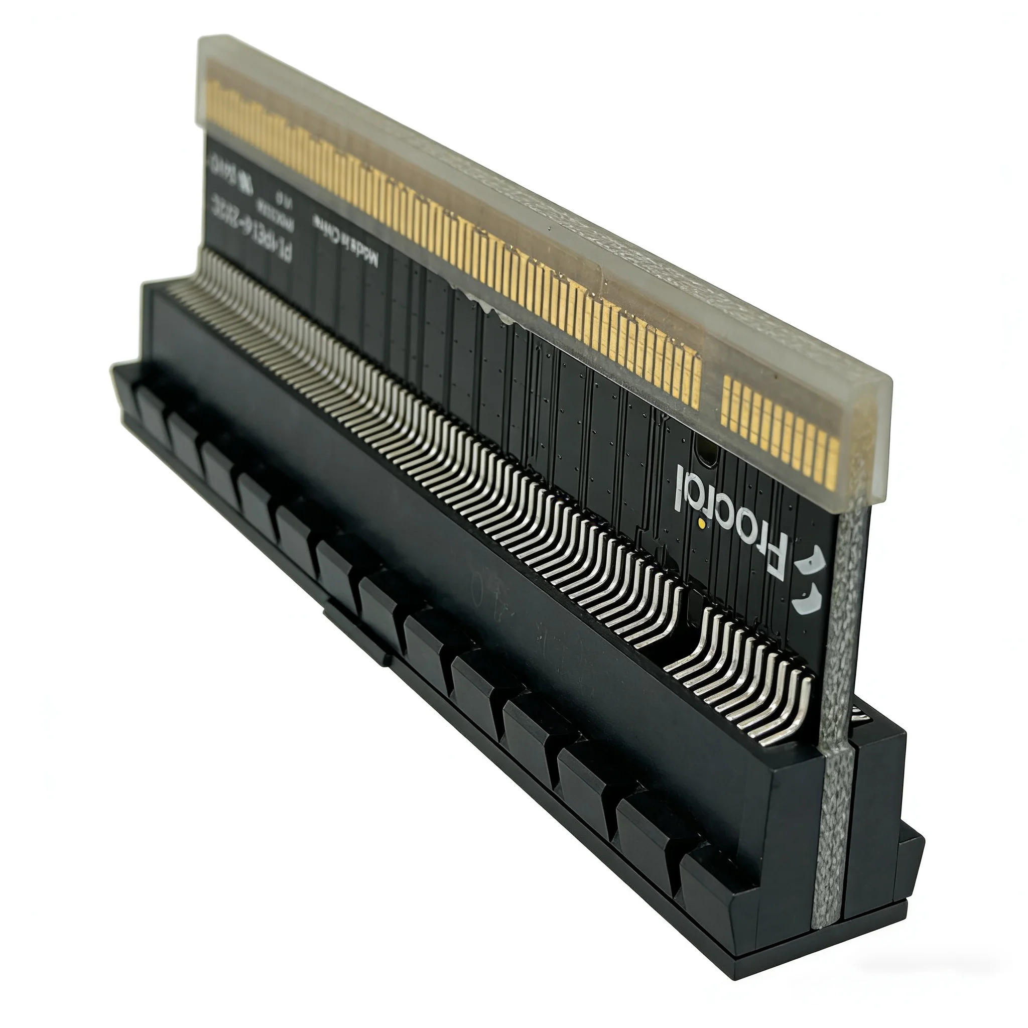 PCIe 4.0 x16 to x16 Reverse Riser Card, High Speed Extension Adapter for PC Motherboard