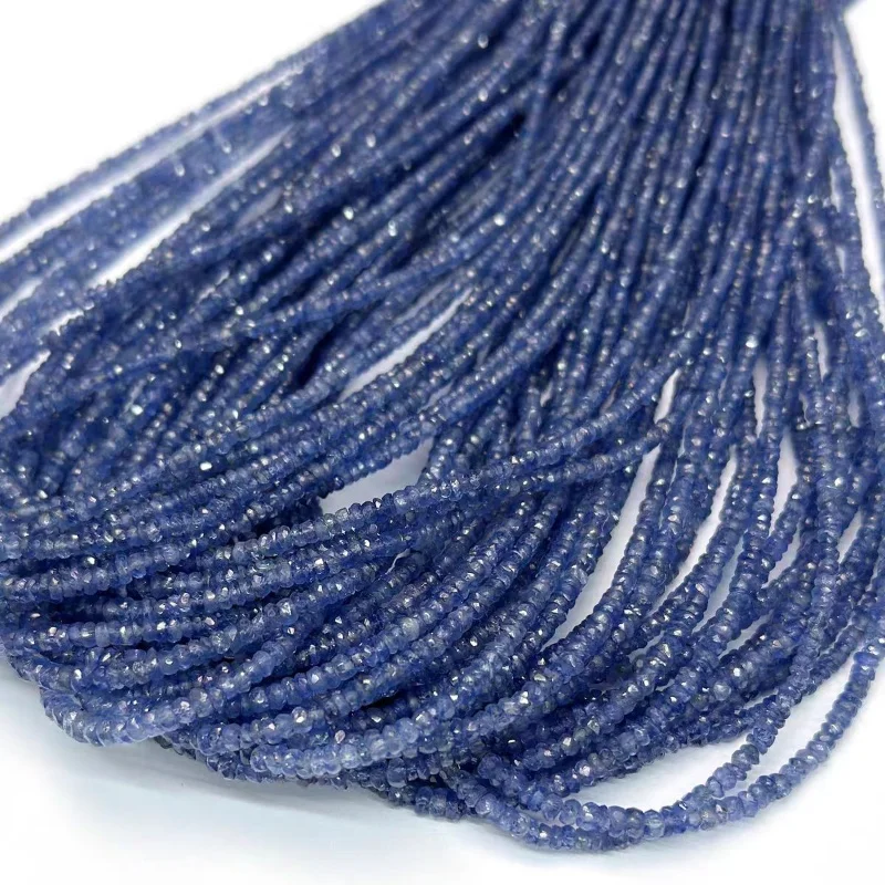 7A Sapphire faceted roundelle 1.8-3mm wholesale for DIY jewelry necklace 40cm LOOSE BEADS
7A Sapphire faceted roundelle 1.8-3mm wholesale for DIY jewelry necklace 40cm LOOSE BEADS