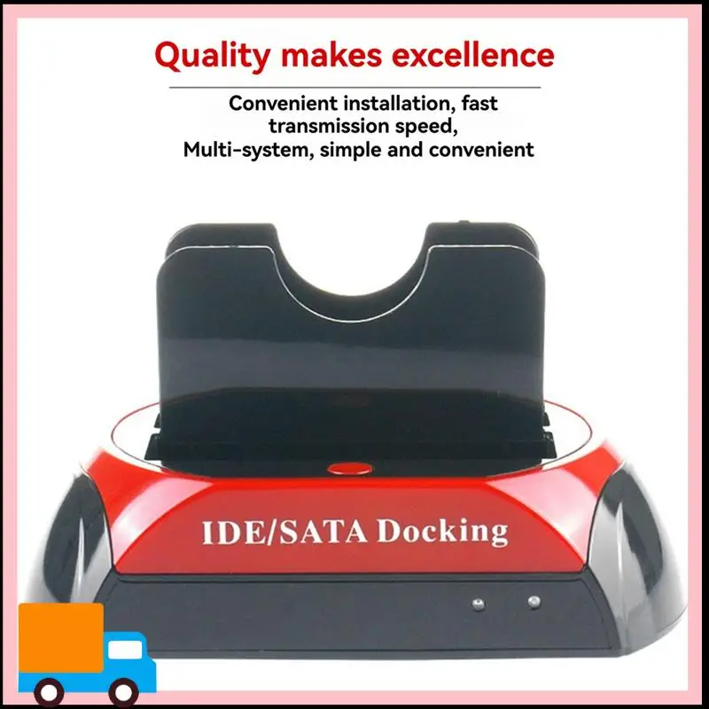 Professional Dual Slot Hard Drive Docking Station For 2.5&3.5 Inch SATA/IDE HDD SSD USB External Disk Box Enclosure Case EU Plug
Professional Dual Slot Hard Drive Docking Station For 2.5&3.5 Inch SATA/IDE HDD SSD USB External Disk Box Enclosure Case EU Plug