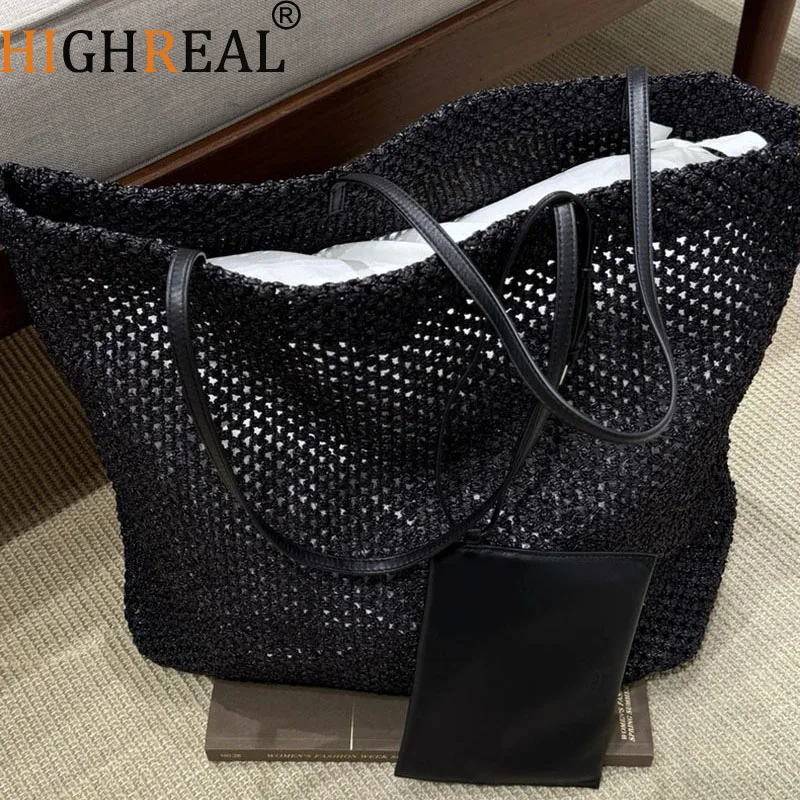Bohemian Barn Raffia Beach Tote Bags For Women Luxury Designer Handbag Purses New In Grass Large Capacity Underarm Shoulder
Bohemian Barn Raffia Beach Tote Bags For Women Luxury Designer Handbag Purses New In Grass Large Capacity Underarm Shoulder