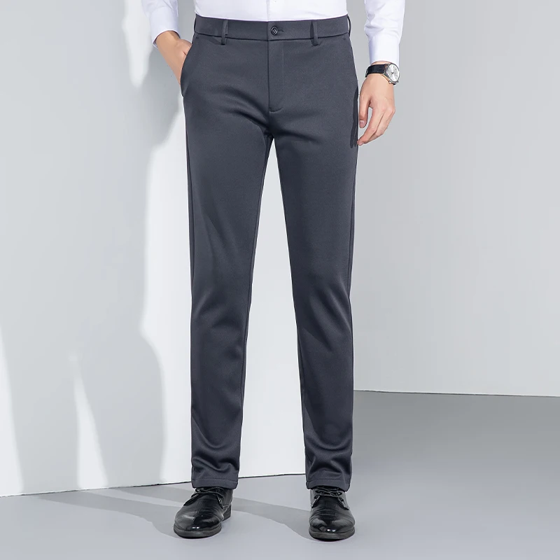 Timeless Men Smart Casual Straight Trouser Classic Gray Blue Black Color Pants Winter Autumn Office Business Daily Underwear
Timeless Men Smart Casual Straight Trouser Classic Gray Blue Black Color Pants Winter Autumn Office Business Daily Underwear