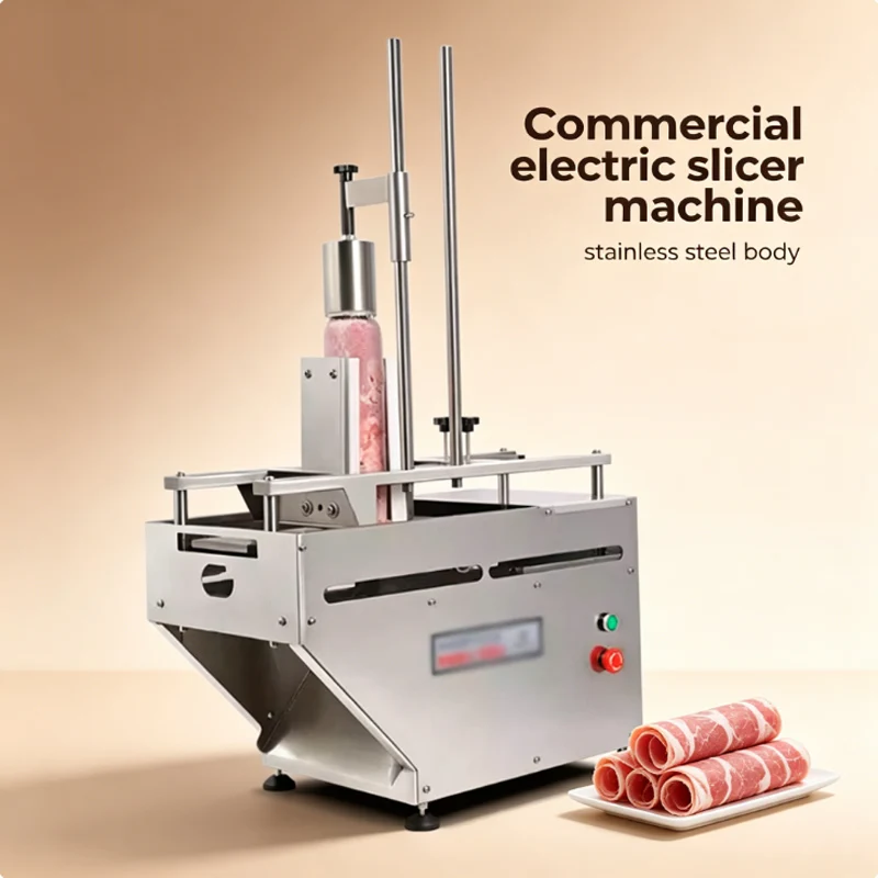Automatic Electric Meat Slicer Mutton Roll Grinder Food Mincer Knife Beef Lamb Slicing Machine Electric Food Slicer
Automatic Electric Meat Slicer Mutton Roll Grinder Food Mincer Knife Beef Lamb Slicing Machine Electric Food Slicer