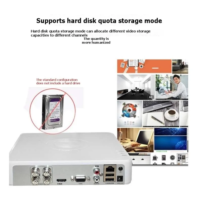 【SURPISE】Гибридный видеорегистратор CCTV DVR на 8 каналов (TVI/CVI/CVBS) с аудио для коаксиальных и IP-камер, обнаружение движения человека
【SURPISE】Гибридный видеорегистратор CCTV DVR на 8 каналов (TVI/CVI/CVBS) с аудио для коаксиальных и IP-камер, обнаружение движения человека