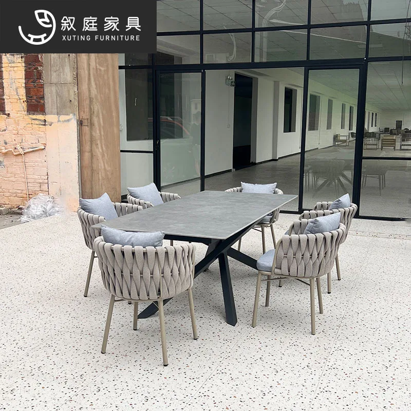 Outdoor leisure bar chair high stool outdoor villa open-air bar B & B all-aluminum rattan courtyard table and chair combination
Outdoor leisure bar chair high stool outdoor villa open-air bar B & B all-aluminum rattan courtyard table and chair combination