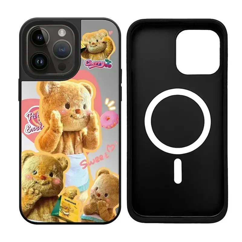 Mirror Surface Plush Bear iPhone 11 12 13 14 15 Pro Max Case - Protective iPhone Case with MagSafe
Mirror Surface Plush Bear iPhone 11 12 13 14 15 Pro Max Case - Protective iPhone Case with MagSafe