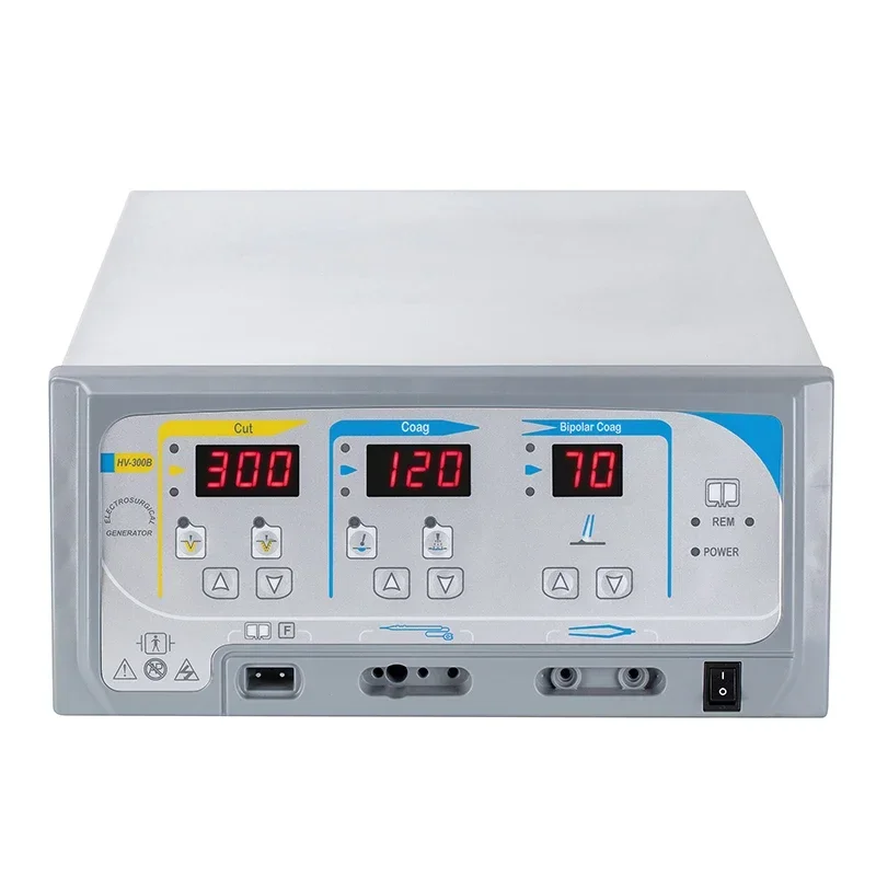 300W HV-300B Высокочастотный электрохирургический генератор Электрокаутермия Хирургическое оборудование для диатермии
300W HV-300B Высокочастотный электрохирургический генератор Электрокаутермия Хирургическое оборудование для диатермии