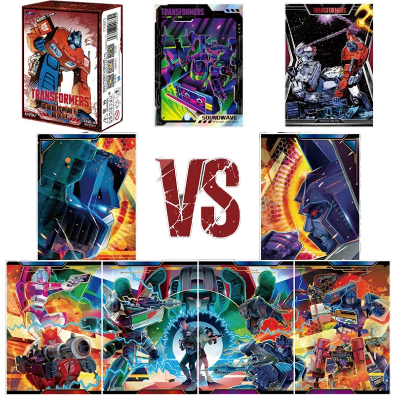 Genuine KAYOU Transformers Card Transformers Energy Critical Collection Excess Card Series XR Anime Collection Cards Toys Gift
Genuine KAYOU Transformers Card Transformers Energy Critical Collection Excess Card Series XR Anime Collection Cards Toys Gift