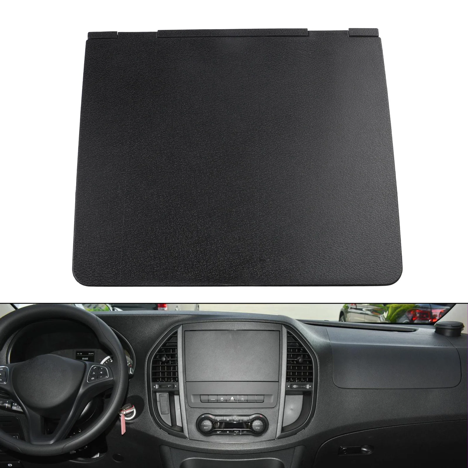 Front Middle Dashboard Storage Box Compatible with For Mercedes For Vito 2016 2023 LHD ABS Non Deformable Replacement
Front Middle Dashboard Storage Box Compatible with For Mercedes For Vito 2016 2023 LHD ABS Non Deformable Replacement