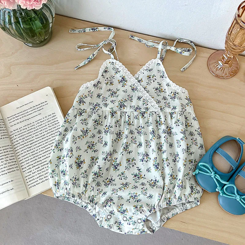 2025 New Summer 0-24M Baby Girls Clothing Newborn Baby Girls Romper Sleeveless Cotton Flower Print Toddler Baby Girls Jumpsuit
2025 New Summer 0-24M Baby Girls Clothing Newborn Baby Girls Romper Sleeveless Cotton Flower Print Toddler Baby Girls Jumpsuit