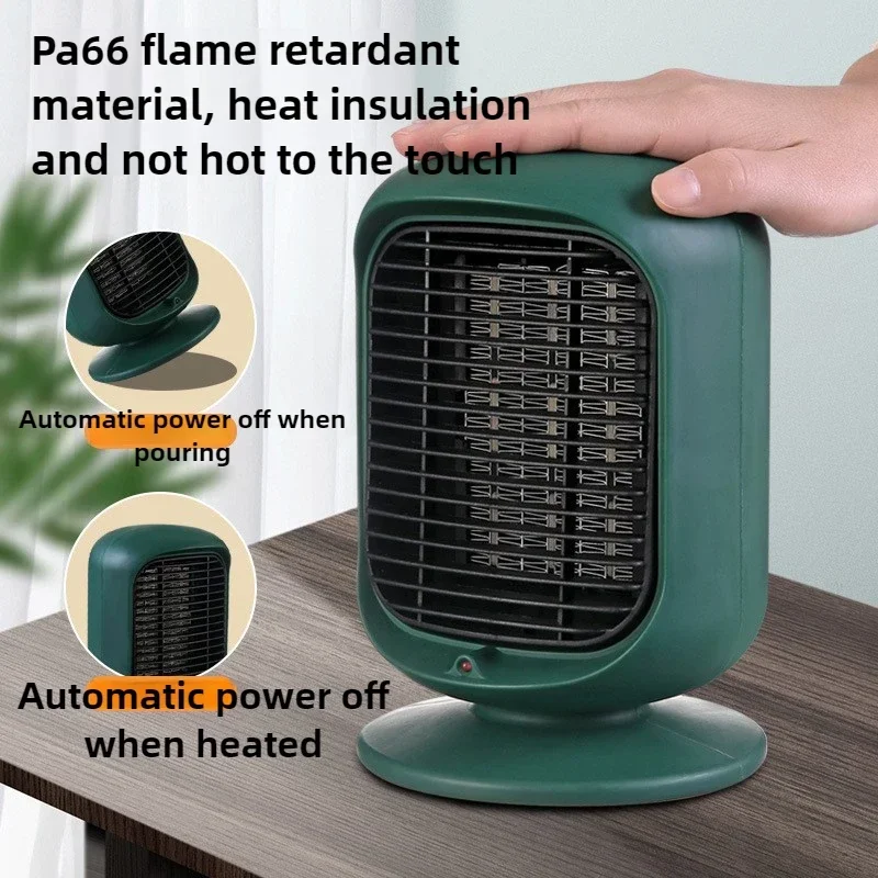 Bestseller 600W-1200W Portable Desktop Heater New Household Hot Air Heater PTC Heater Room Heating Pouring Power Off Low Noise U
Bestseller 600W-1200W Portable Desktop Heater New Household Hot Air Heater PTC Heater Room Heating Pouring Power Off Low Noise U
