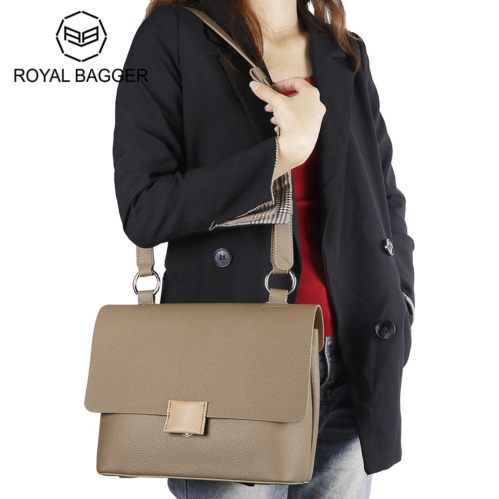 Модные женские сумки на плечо Royal Bagger, сумка через плечо из натуральной кожи, сумка большой вместимости 3083
Модные женские сумки на плечо Royal Bagger, сумка через плечо из натуральной кожи, сумка большой вместимости 3083