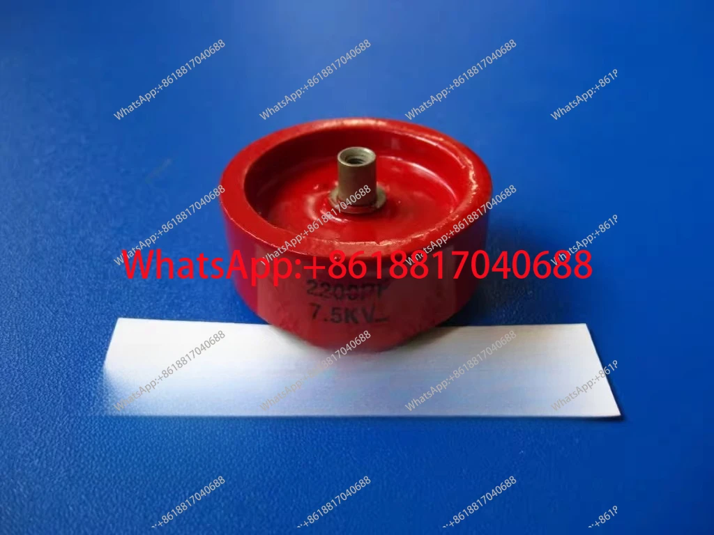 2200PF 7.5KV high-frequency machine heat sealing machine drum shaped high-voltage low-frequency ceramic dielectric capacitor
2200PF 7.5KV high-frequency machine heat sealing machine drum shaped high-voltage low-frequency ceramic dielectric capacitor
