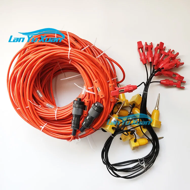 2025 2026Seismic Cable 12 Chanels with Split Spring Take-out Ordinary Type with NK27 Female Connector Seismic Geophone Cable
2025 2026Seismic Cable 12 Chanels with Split Spring Take-out Ordinary Type with NK27 Female Connector Seismic Geophone Cable
