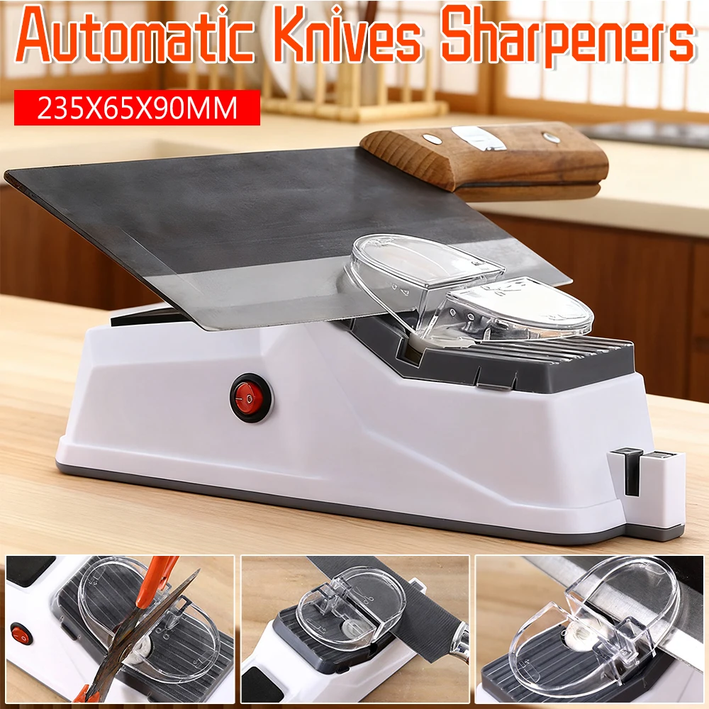 Electric Knife Sharpeners Automatic Rechargable Knives Sharpeners With 3/5 PCS Grinding Disc Kitchen Knives Sharpening Accessory
Electric Knife Sharpeners Automatic Rechargable Knives Sharpeners With 3/5 PCS Grinding Disc Kitchen Knives Sharpening Accessory