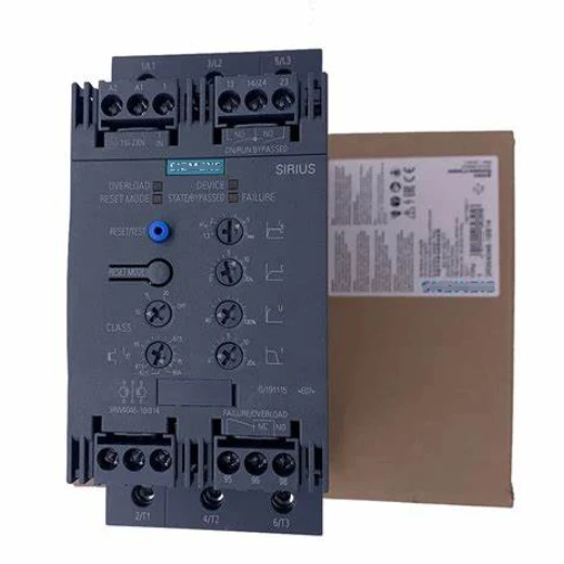 Brand New Original 1 Year Warranty Germany Sienems Soft Starter 3RW40471BB05 3RW40471BB15 3RW40472BB05 3RW40472BB15
Brand New Original 1 Year Warranty Germany Sienems Soft Starter 3RW40471BB05 3RW40471BB15 3RW40472BB05 3RW40472BB15