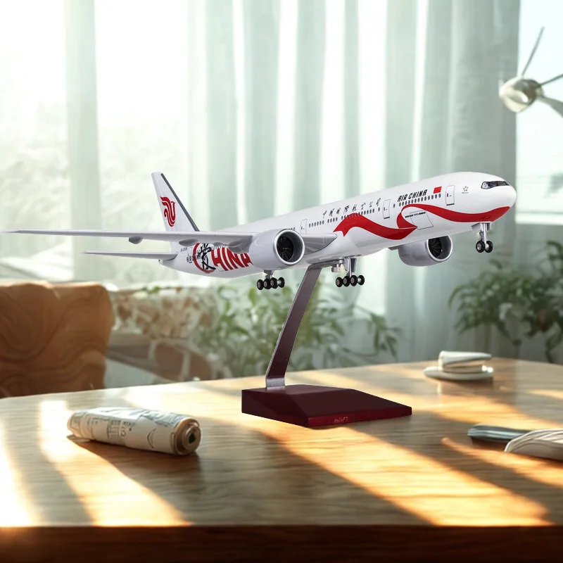 1:157 Scale B777 Aircraft Air China Airlines Model 47cm With Light And Wheel Diecast Resin Airplane Collection Display Home Deco
1:157 Scale B777 Aircraft Air China Airlines Model 47cm With Light And Wheel Diecast Resin Airplane Collection Display Home Deco