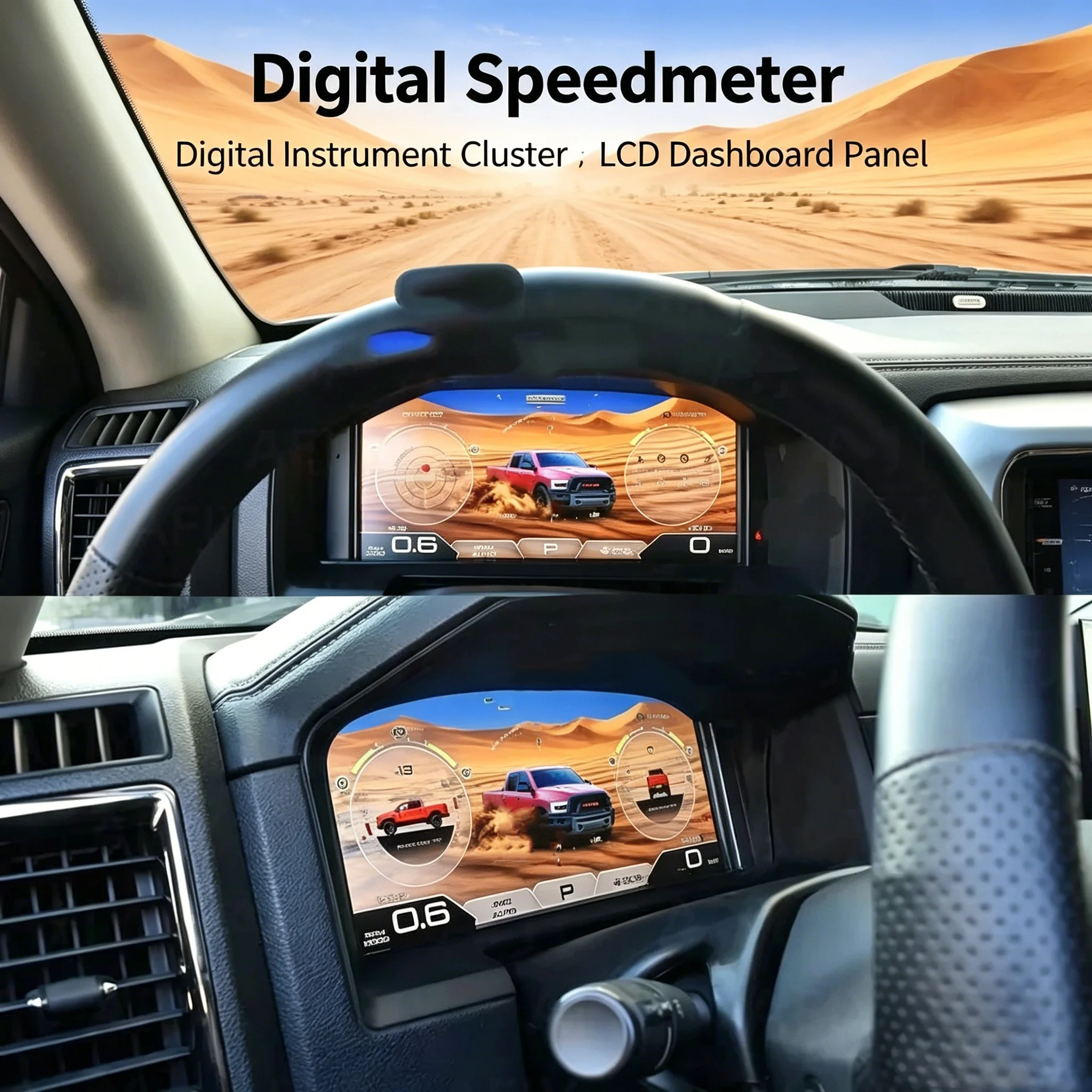 Latest 13.1" Car Digital Cluster Cockpit For Dodge Ram 1500 2500 2008-2018 Instrument LCD Panel Dashboard Speedometer Display
Latest 13.1" Car Digital Cluster Cockpit For Dodge Ram 1500 2500 2008-2018 Instrument LCD Panel Dashboard Speedometer Display