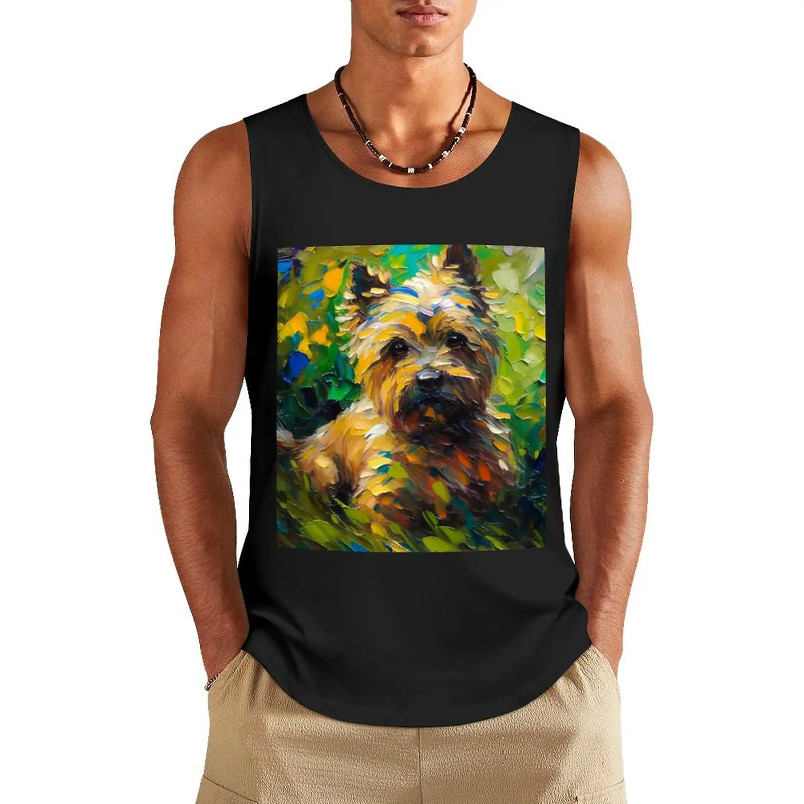 The Joy of a Cairn Terrier Tank Top gym shirts Men's tops Men's t-shirt gym t shirt men
The Joy of a Cairn Terrier Tank Top gym shirts Men's tops Men's t-shirt gym t shirt men