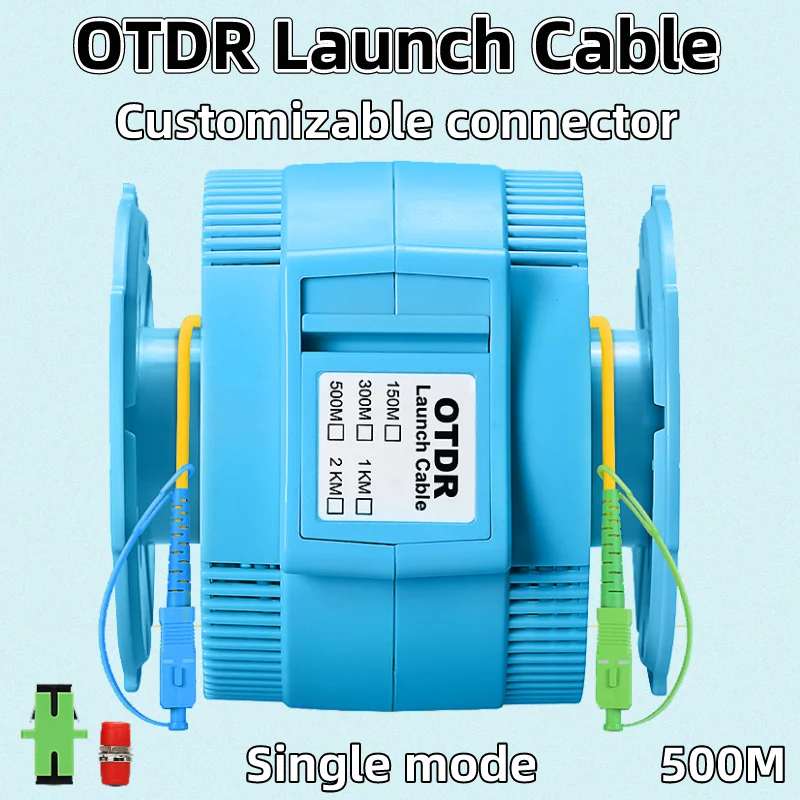 AUA-20 Fiber Optic OTDR Extension Cable 500M Single Mode OTDR Launch Cable Fiber Ring Dead Zone Eliminator SC/FC/ST/LC(APC/UPC)
AUA-20 Fiber Optic OTDR Extension Cable 500M Single Mode OTDR Launch Cable Fiber Ring Dead Zone Eliminator SC/FC/ST/LC(APC/UPC)