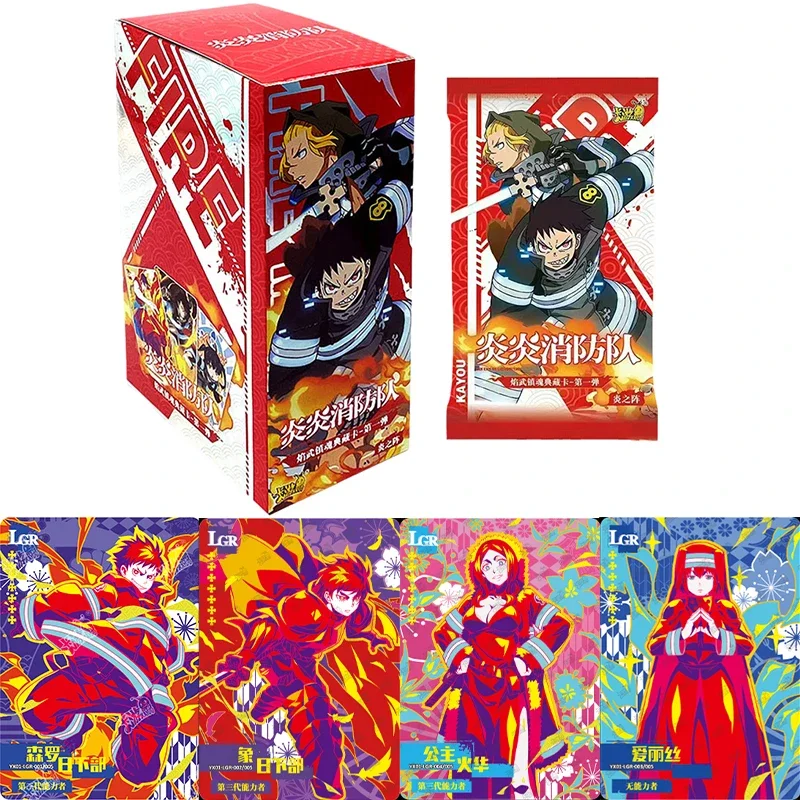KAYOU Аутентичные Fire Force Shinichiro Kusanagi персонаж полный набор LGR карты манга периферийные устройства детские рождественские игрушки Коллекционная карта
KAYOU Аутентичные Fire Force Shinichiro Kusanagi персонаж полный набор LGR карты манга периферийные устройства детские рождественские игрушки Коллекционная карта