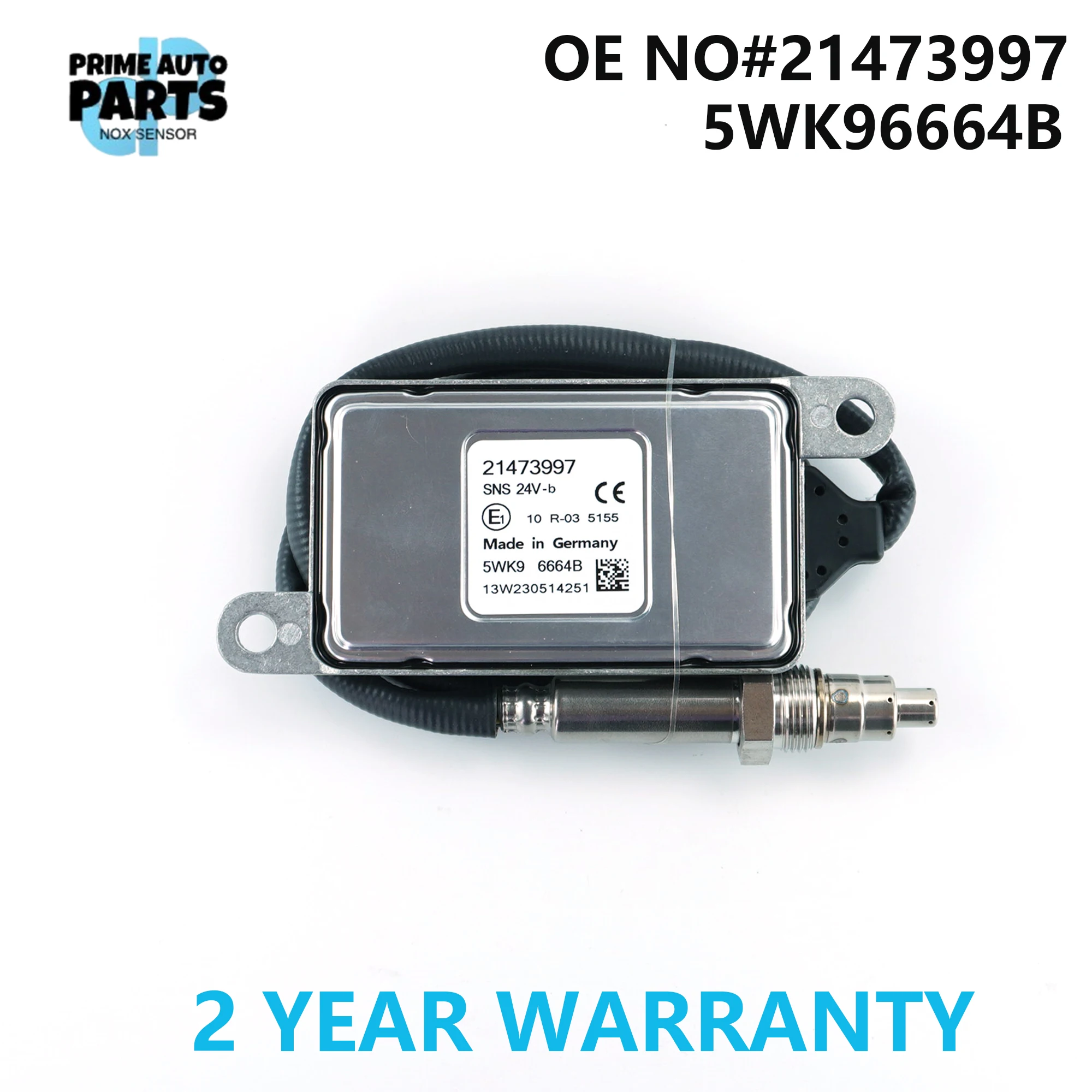 5WK96664B 5WK9 6664B 21473997 Factory direct sales good price Nitrogen Oxygen sensor For VOLVO
5WK96664B 5WK9 6664B 21473997 Factory direct sales good price Nitrogen Oxygen sensor For VOLVO