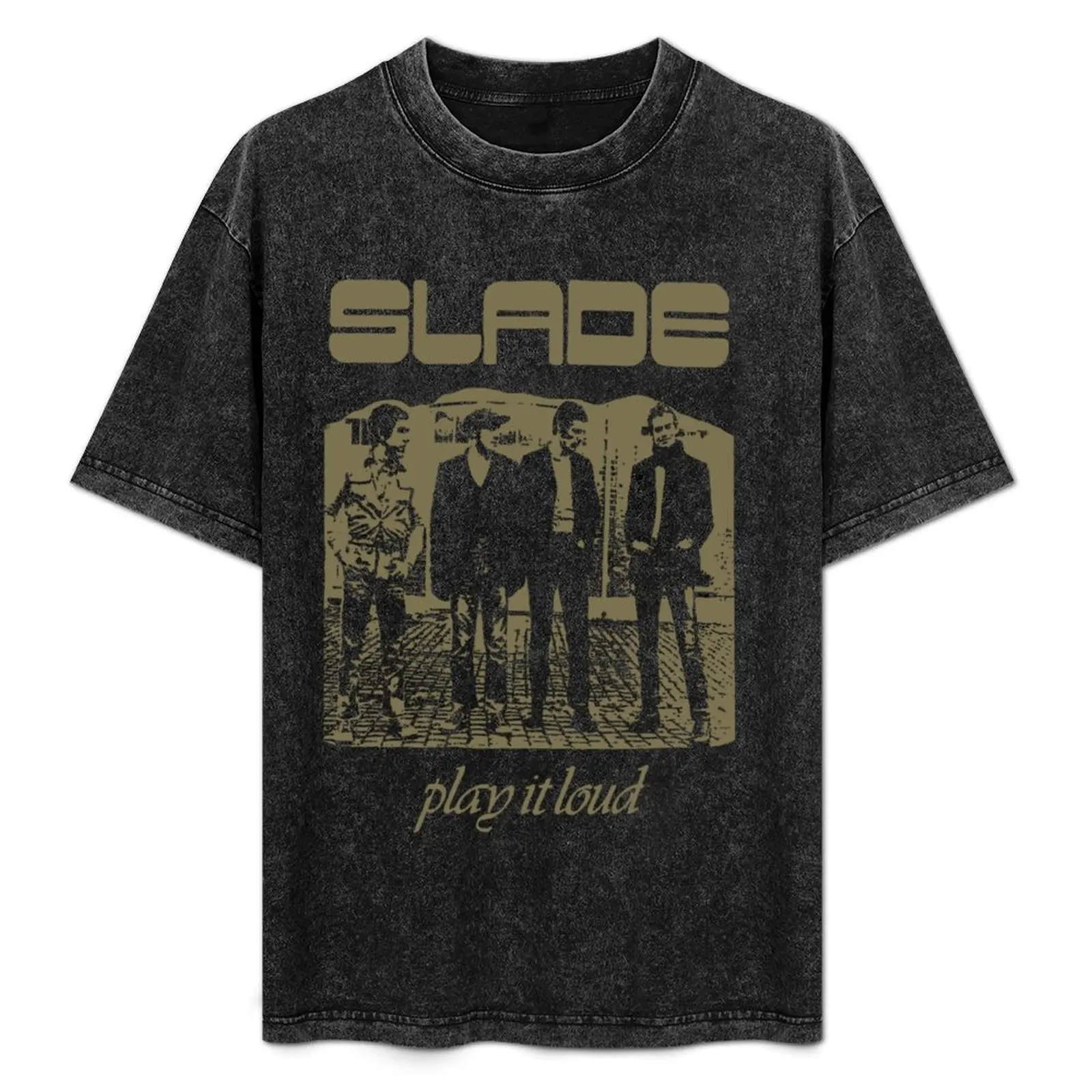 Slade Play It Loud T-Shirt Street Fashion Casual Tee Shirt
Slade Play It Loud T-Shirt Street Fashion Casual Tee Shirt