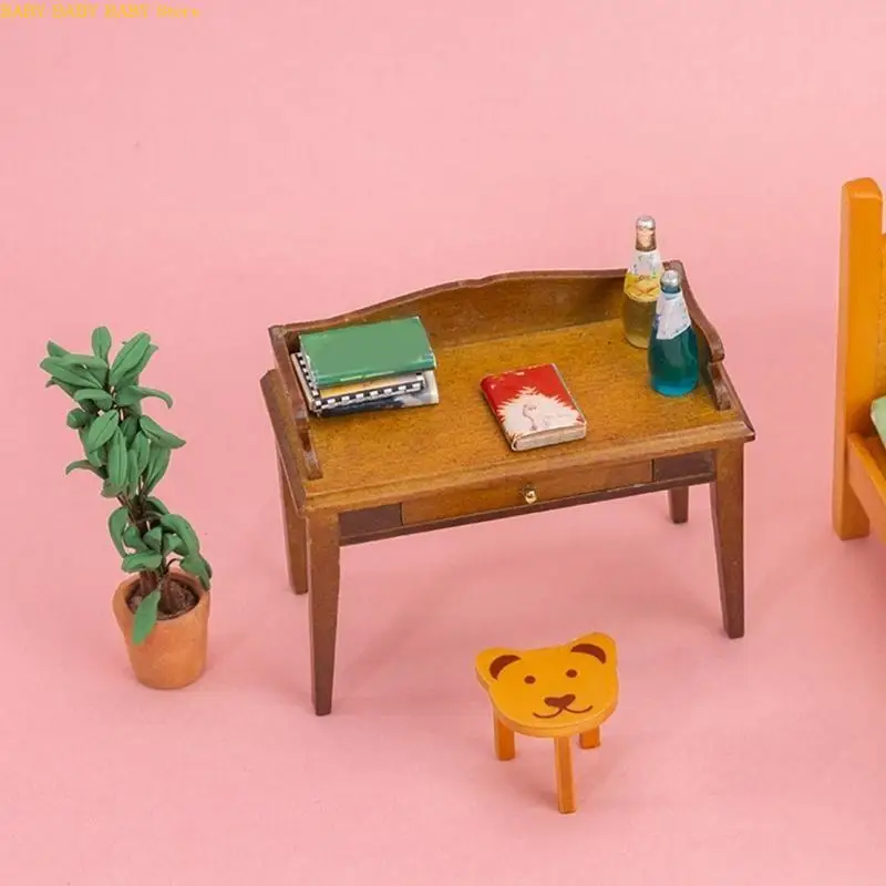 Q81A крошечный учебный стол 1/12, миниатюрная модель, реалистичный аксессуар для кукольного домика, креативное здание сцены для
Q81A крошечный учебный стол 1/12, миниатюрная модель, реалистичный аксессуар для кукольного домика, креативное здание сцены для