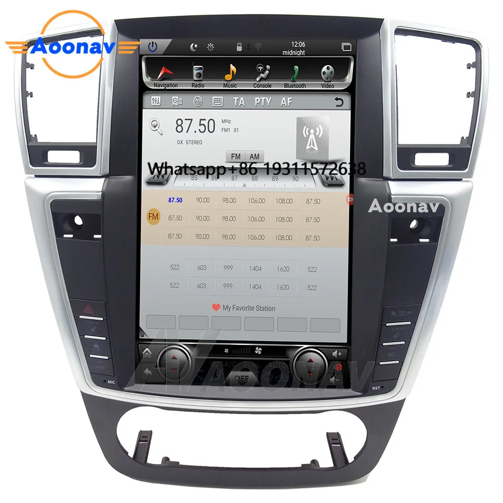 Car Vertical Screen Stereo for MERCEDES BENZ AMG ML350 2013 Car Radio Multimedia Player GPS Navigation Tape Recorder
Car Vertical Screen Stereo for MERCEDES BENZ AMG ML350 2013 Car Radio Multimedia Player GPS Navigation Tape Recorder