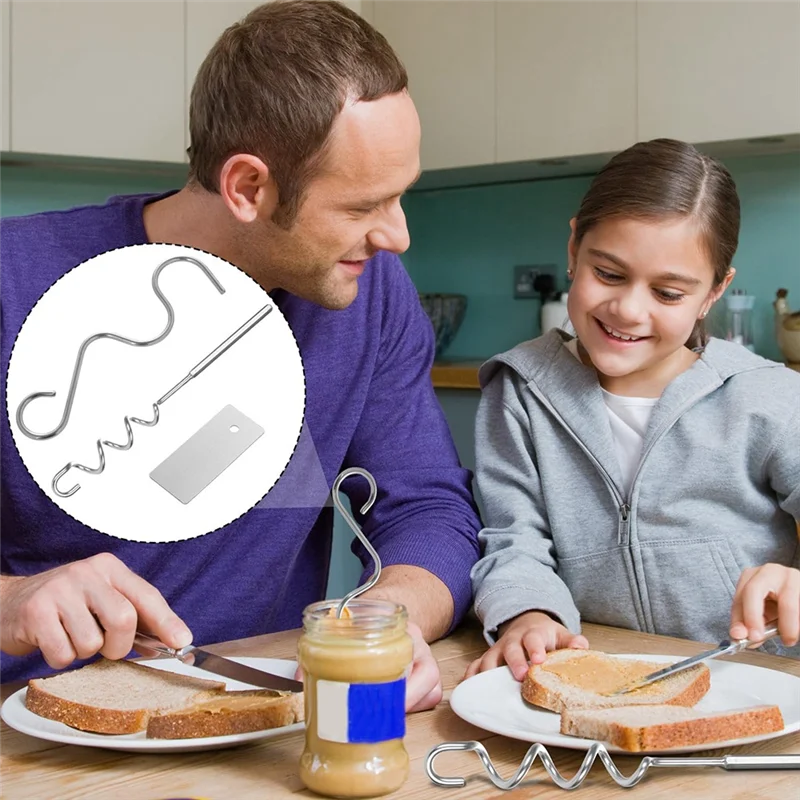 Мешалка для масла Best-Peanut, миксер для арахисового масла из нержавеющей стали, мешалка для арахисового масла, инструмент для перемешивания масла с гайками
Мешалка для масла Best-Peanut, миксер для арахисового масла из нержавеющей стали, мешалка для арахисового масла, инструмент для перемешивания масла с гайками