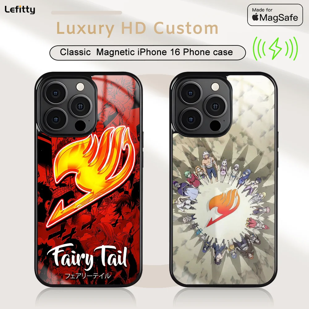 Cool F-Fairy TaileS Phone Case For iPhone 16 15 14 13 12 11 Pro Max Plus Mini Magnetic Magsafe Wireless Charging Cover
Cool F-Fairy TaileS Phone Case For iPhone 16 15 14 13 12 11 Pro Max Plus Mini Magnetic Magsafe Wireless Charging Cover