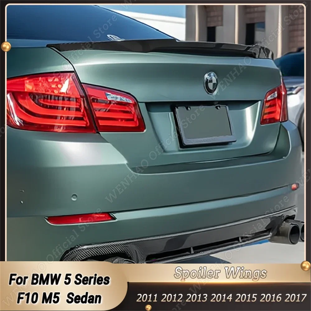 Car Rear Trunk Lip Spoilers Wing Car Accessories M4 Style For BMW 5 Series F10 M5 2011 2012 2013 2014 2015 2016 2017 Sedan ABS
Car Rear Trunk Lip Spoilers Wing Car Accessories M4 Style For BMW 5 Series F10 M5 2011 2012 2013 2014 2015 2016 2017 Sedan ABS