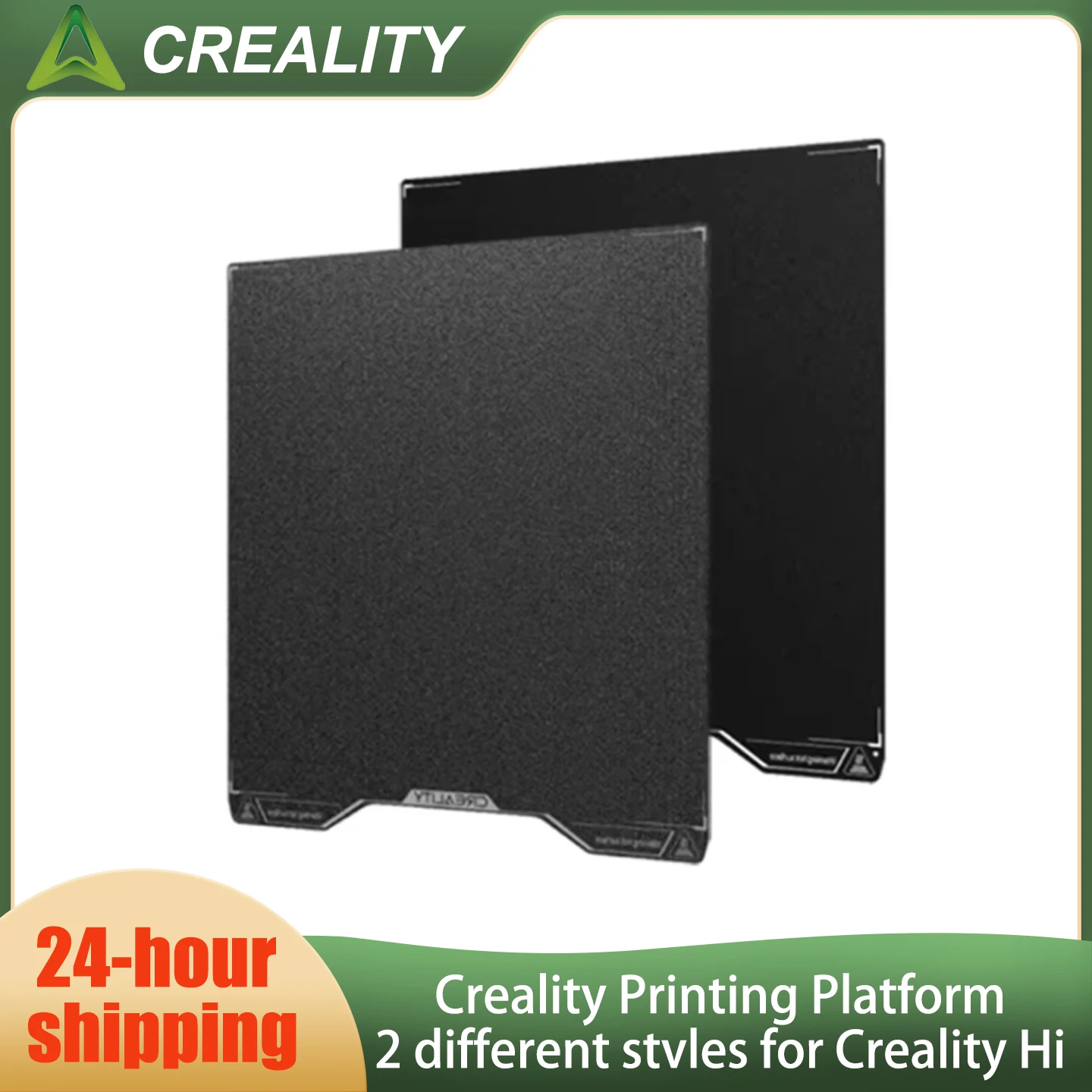 Creality Strength Wear Resistance Flatness Hi Double Sided Black Textured Hi Epoxy Resin Build Plate High PEI Printing Platform
Creality Strength Wear Resistance Flatness Hi Double Sided Black Textured Hi Epoxy Resin Build Plate High PEI Printing Platform