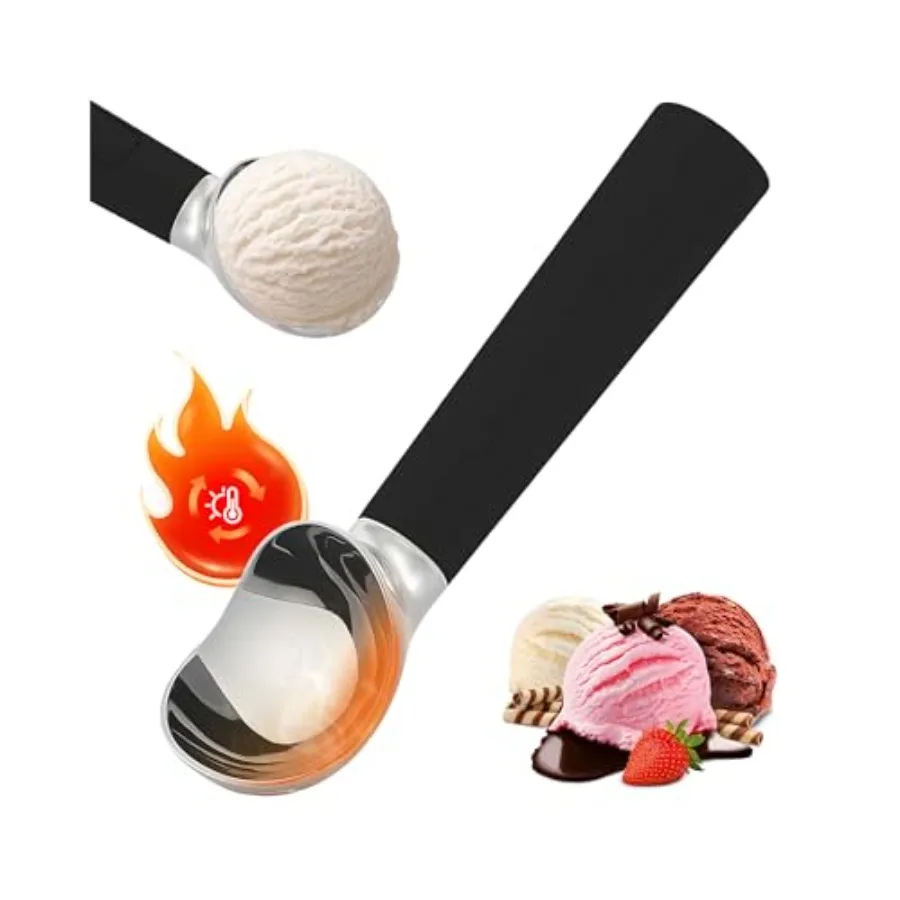 Electric Heated Ice Cream Scoop - Rechargeable Icecream Scoop with LED Display, IP67 Waterproof, Profional lce Cream Scoop for
Electric Heated Ice Cream Scoop - Rechargeable Icecream Scoop with LED Display, IP67 Waterproof, Profional lce Cream Scoop for