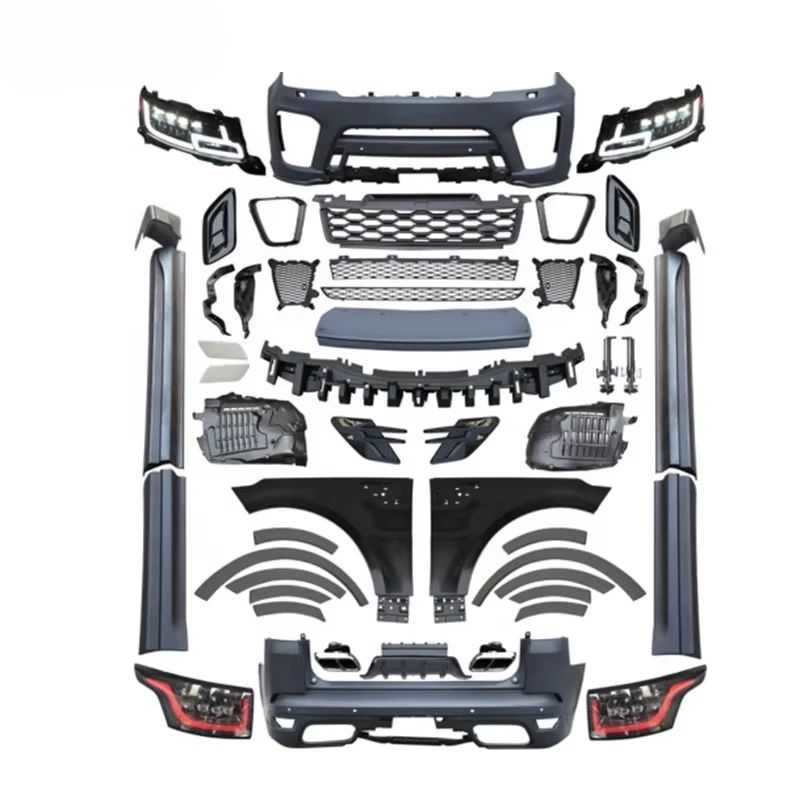 Wholesale Bodykit for Land Rover Range Rover Sport 2013+ L494 Facelift 2020+ SVR Car Bumpers Fenders Side Panel Headlightscustom
Wholesale Bodykit for Land Rover Range Rover Sport 2013+ L494 Facelift 2020+ SVR Car Bumpers Fenders Side Panel Headlightscustom