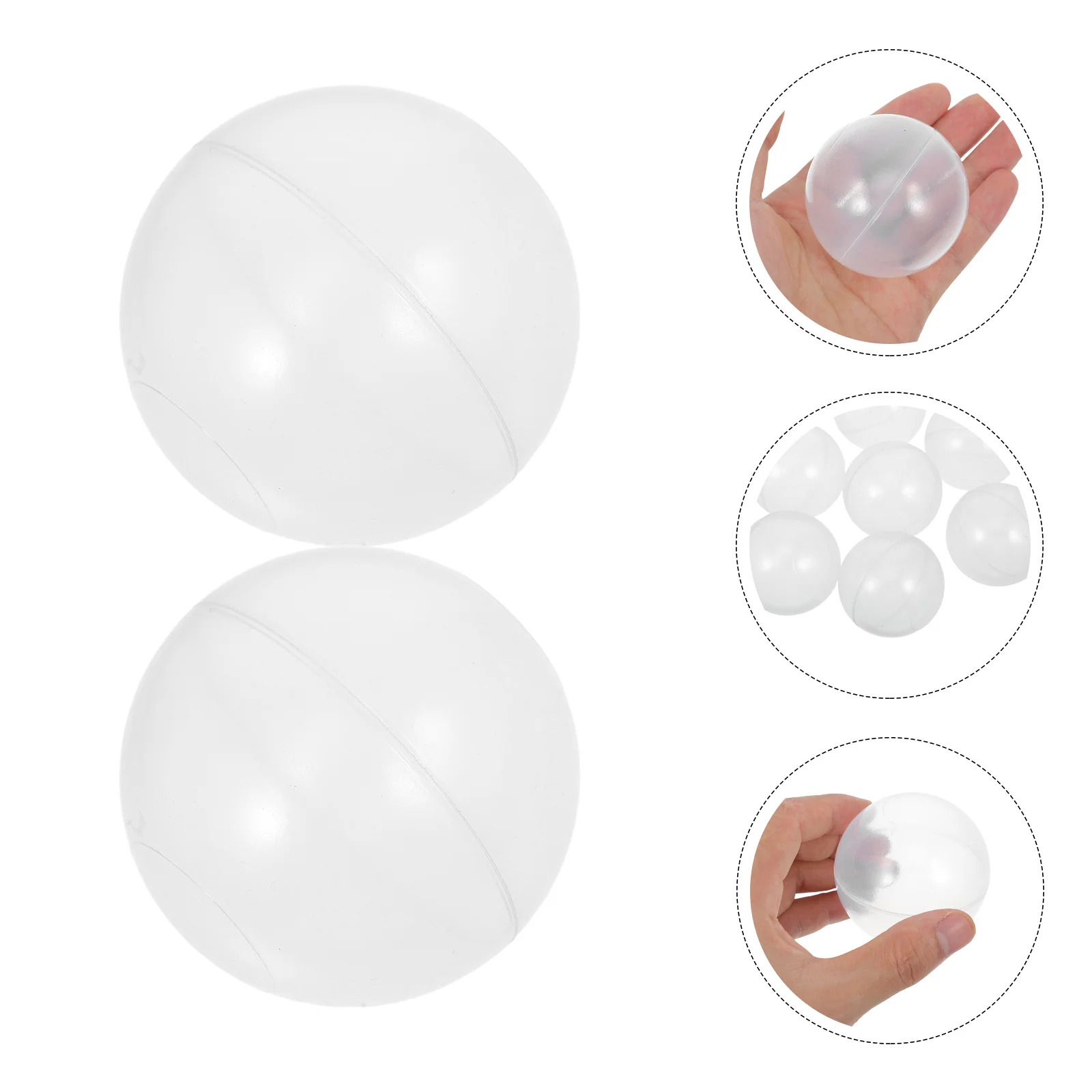 50Pcs 6cm Clear Crush Proof Ocean Balls for Toddlers Play Tent Pool Beach Party Sensory Exploration Fun Ball
50Pcs 6cm Clear Crush Proof Ocean Balls for Toddlers Play Tent Pool Beach Party Sensory Exploration Fun Ball