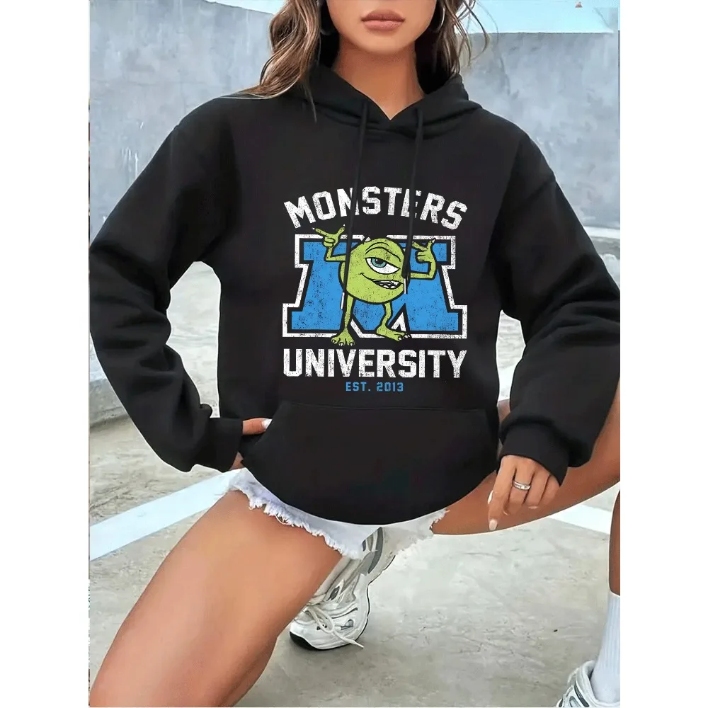 Женская повседневная толстовка с капюшоном Disney 2026, новый дизайн с рисунком монстра, трехцветная, из чистого хлопка, с длинными рукавами, подходит для всех сезонов
Женская повседневная толстовка с капюшоном Disney 2026, новый дизайн с рисунком монстра, трехцветная, из чистого хлопка, с длинными рукавами, подходит для всех сезонов