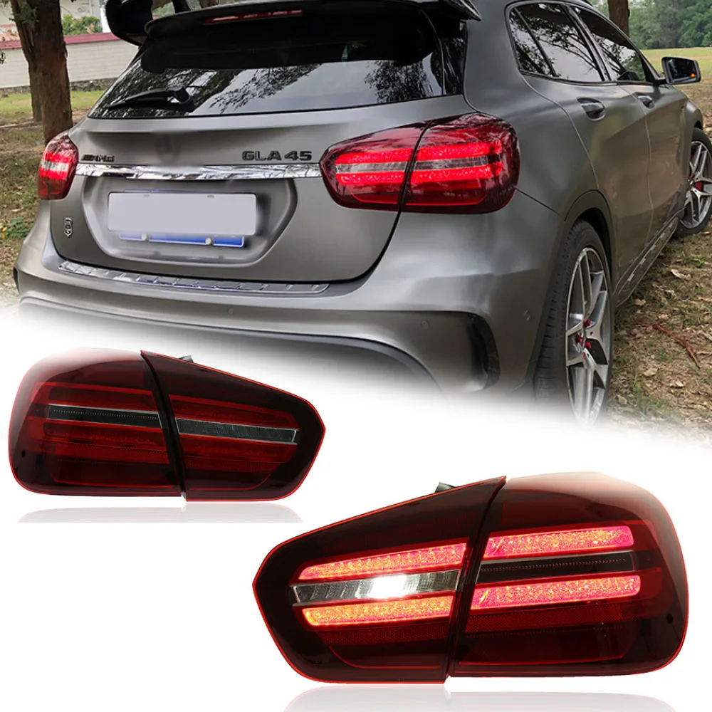Styling LED Tail Lights for Mercedes-Benz GLA W156 18-20 led DRL Car Taillights Assembly Signal Auto Accessories Modified Lamp
Styling LED Tail Lights for Mercedes-Benz GLA W156 18-20 led DRL Car Taillights Assembly Signal Auto Accessories Modified Lamp