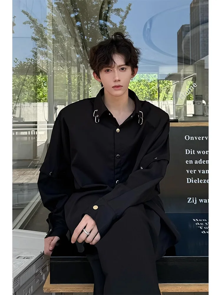 Detachable Youthful Long Sve Men's irt Loose Fit Faionable Brand Polyester Fiber Autumn Season Classic Collar Color
Detachable Youthful Long Sve Men's irt Loose Fit Faionable Brand Polyester Fiber Autumn Season Classic Collar Color