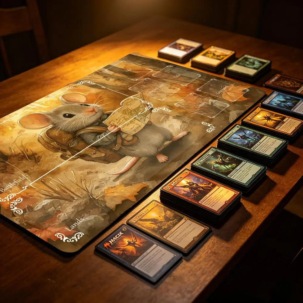 Mouse Wizard Theme Magic Playmat Gathering Gaming Mats Anime Desk Mat Desk Accessories 35X60cm Mouse Mat magic mtg
Mouse Wizard Theme Magic Playmat Gathering Gaming Mats Anime Desk Mat Desk Accessories 35X60cm Mouse Mat magic mtg