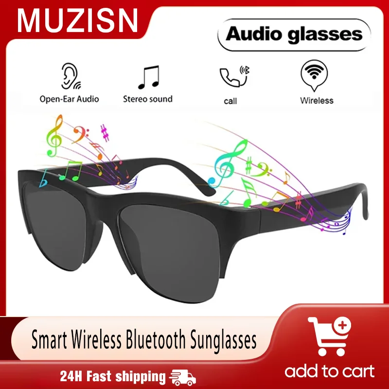 Новые умные солнцезащитные очки Bluetooth V5.3, очки для звонков, спортивные наушники на открытом воздухе, HiFi, черные технологии, анти-сенсорный УФ-защита для мужчин и женщин 
Новые умные солнцезащитные очки Bluetooth V5.3, очки для звонков, спортивные наушники на открытом воздухе, HiFi, черные технологии, анти-сенсорный УФ-защита для мужчин и женщин