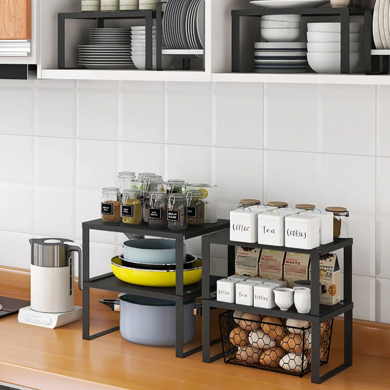 Multi-layer Carbon Steel Household Kitchen Tableware Bowl Dish Storage Holder Seasoning Box Jar Rack Cabinet Shelf Accessories
Multi-layer Carbon Steel Household Kitchen Tableware Bowl Dish Storage Holder Seasoning Box Jar Rack Cabinet Shelf Accessories