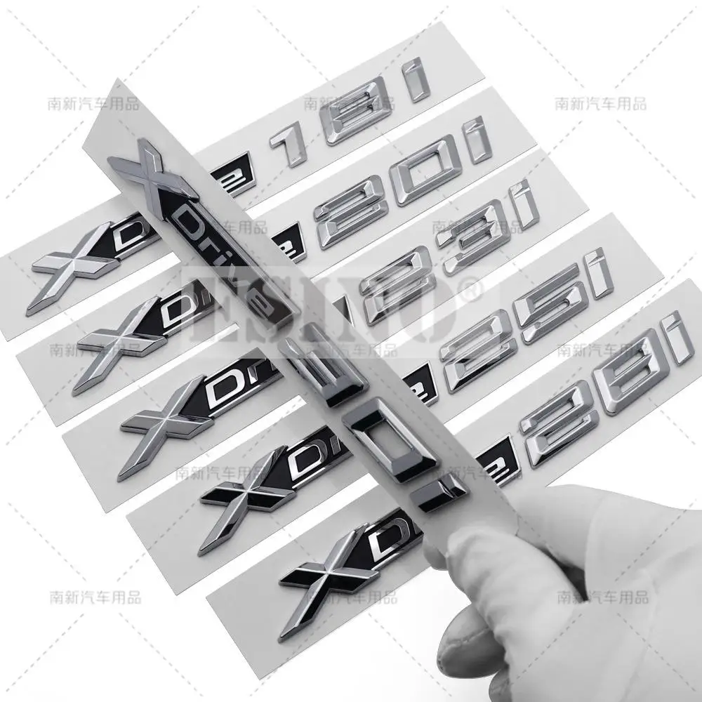 3D X Drive 20i 25i 28i 30i 35i 40i 45i 50i 55i ABS Rear Trunk Emblem Car Badge Body Adhesive Emblem for BMW X3 X5 X6
3D X Drive 20i 25i 28i 30i 35i 40i 45i 50i 55i ABS Rear Trunk Emblem Car Badge Body Adhesive Emblem for BMW X3 X5 X6