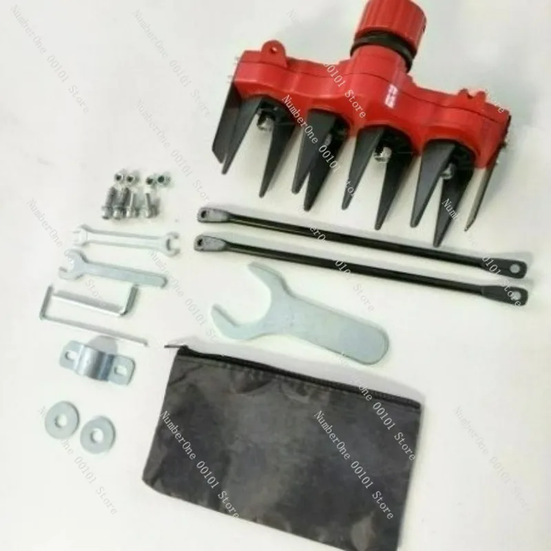 Aluminum Alloy Durable Strong Universal Tiller Weeder Transfer Attachment Brush Cutter Grass Trimmer 4 Blades Hoeing Machine
Aluminum Alloy Durable Strong Universal Tiller Weeder Transfer Attachment Brush Cutter Grass Trimmer 4 Blades Hoeing Machine