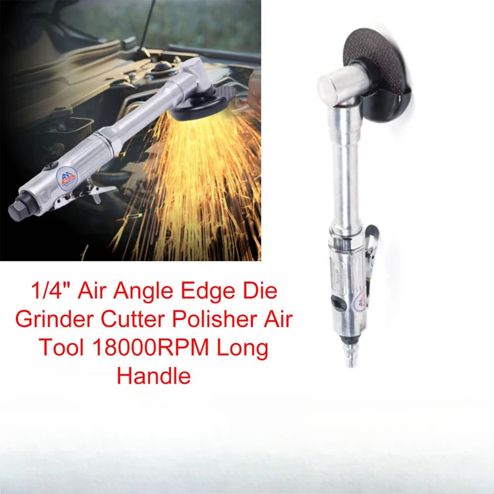 1/4" Air Angle Grinder, Cutter & Polisher – High-Speed 18000RPM, Long Handle for Grinding
1/4" Air Angle Grinder, Cutter & Polisher – High-Speed 18000RPM, Long Handle for Grinding