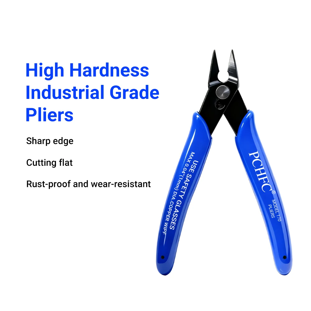 1/3/5pcs Cutting Pliers 170 Wishful Clamp DIY Electronic Diagonal Pliers Side Cutting Nippers Wire Cutter 3D printer parts
1/3/5pcs Cutting Pliers 170 Wishful Clamp DIY Electronic Diagonal Pliers Side Cutting Nippers Wire Cutter 3D printer parts