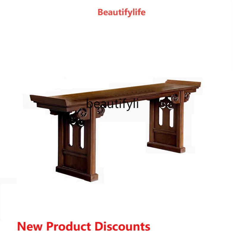 01A New Chinese Solid Wood Console Tables Zen Console a Long Narrow Table Wall Altar Long Table
01A New Chinese Solid Wood Console Tables Zen Console a Long Narrow Table Wall Altar Long Table
