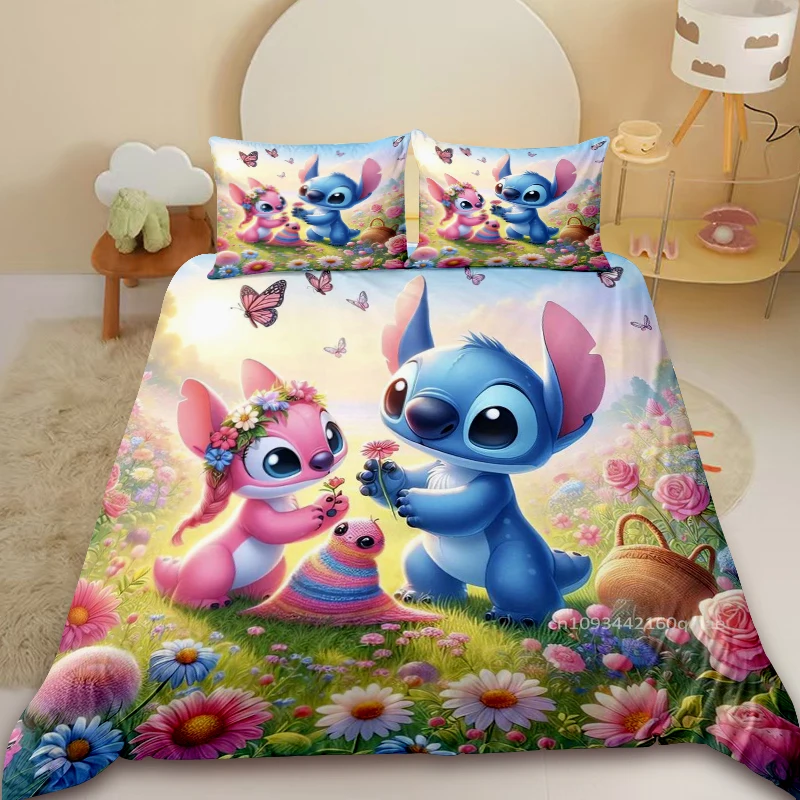 Stitch New Design 3pcs Duvet Cover Lilo & Stitch Bedding Set Quilt Cover Set Queen King Size for Boys Girl Bedroom Decor
Stitch New Design 3pcs Duvet Cover Lilo & Stitch Bedding Set Quilt Cover Set Queen King Size for Boys Girl Bedroom Decor