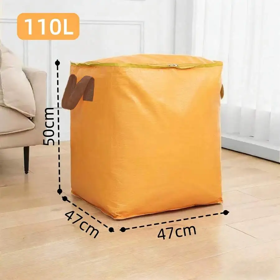 110L Large Capacity Storage Bag For Clothes Bedding Travel Durable Polyester
110L Large Capacity Storage Bag For Clothes Bedding Travel Durable Polyester